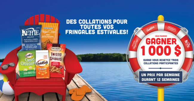 concours campbell's 1000$