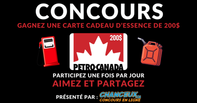concours 200$ essence