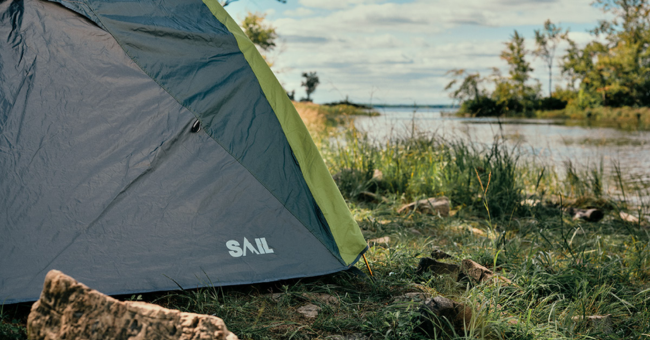 concours sail the north face camping