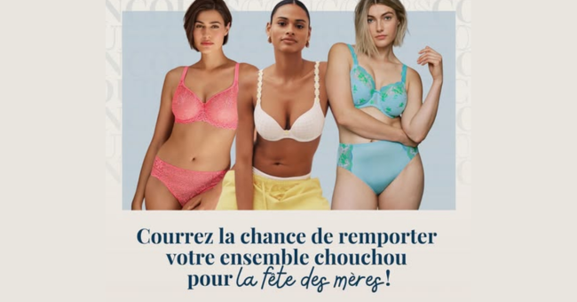 concours ensemble lingerie