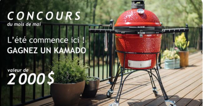 concours kamado 2000$