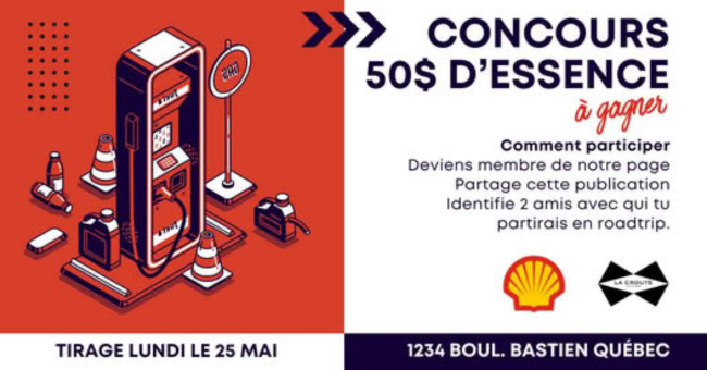 concours 50$ essence