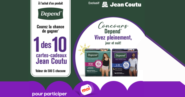 concours jean coutu 500$