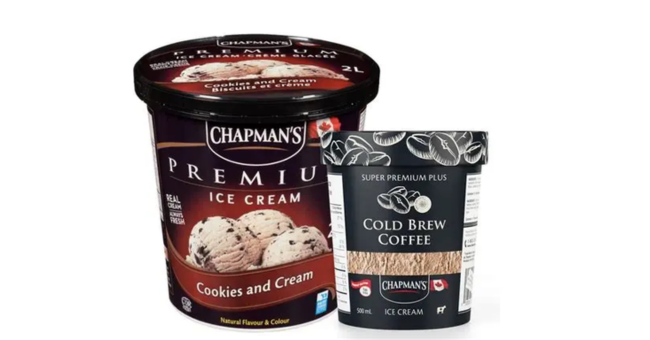 test produit Chapman's crème glacée nouveautés Québec