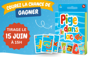 Concours : Gagnez 1 jeu Pige dans le lac