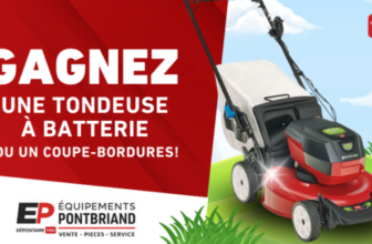 Concours TORO : Gagnez 1 tondeuse à batterie ou 1 des 2 coupe bordures