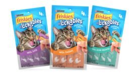 Échantillons gratuits des gâteries pour chats Friskies Lil&rsquo; Lickables