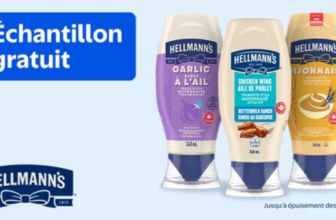 Walmart Canada : 5 000 échantillons gratuits Hellmann’s et OREO Cakesters à réclamer