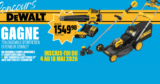 Concours : Gagnez 1 ensemble d&rsquo;entretien extérieur DEWALT de 1549,98$