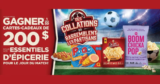 Concours : Gagnez 1 des 50 prix de 200$ Uber Eats, Instacart ou DoorDash